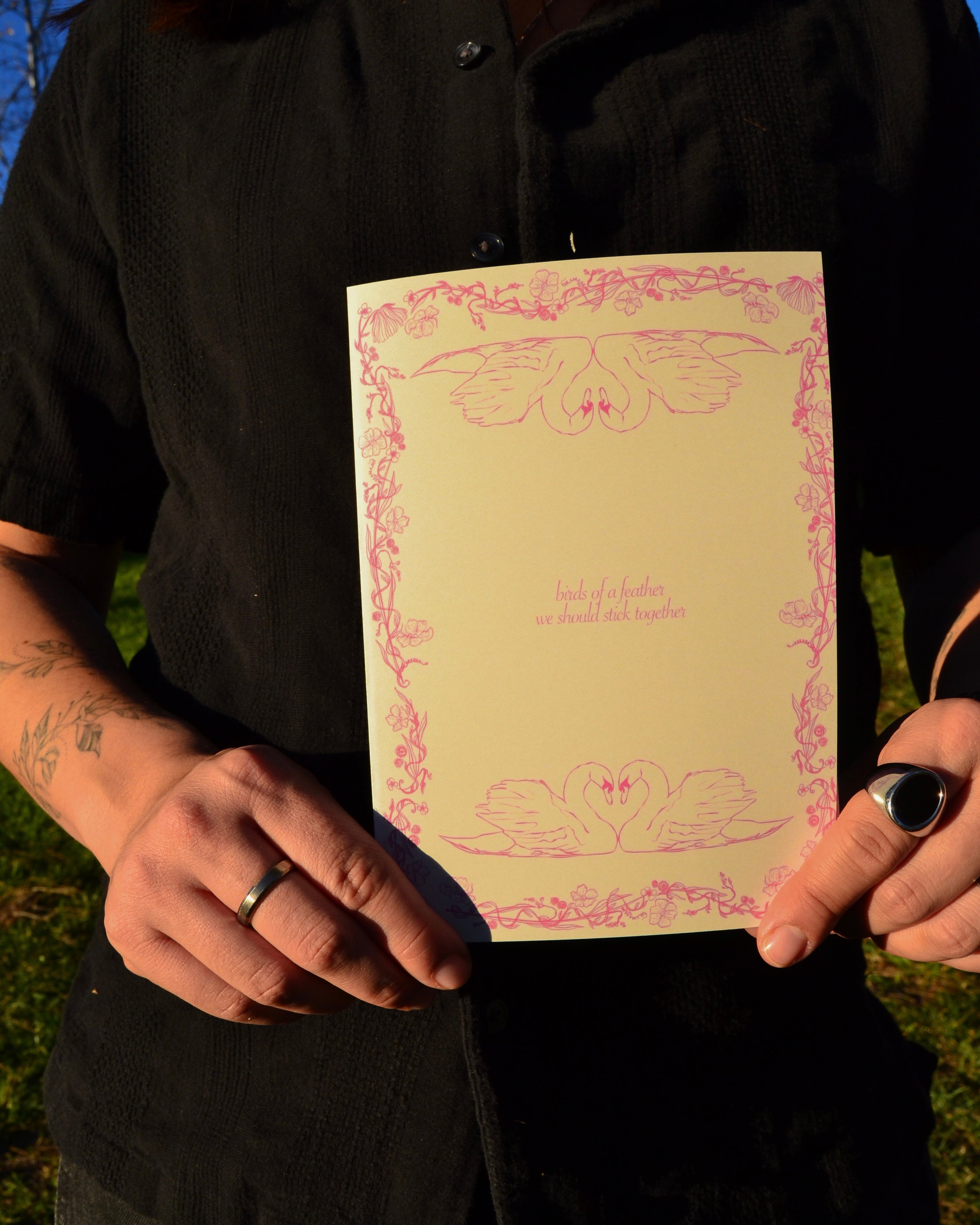 birds of a feather 🦢