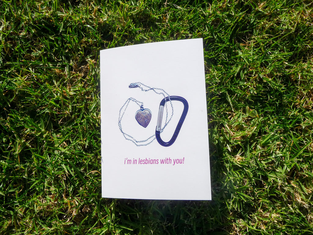 i'm in lesbians with you!